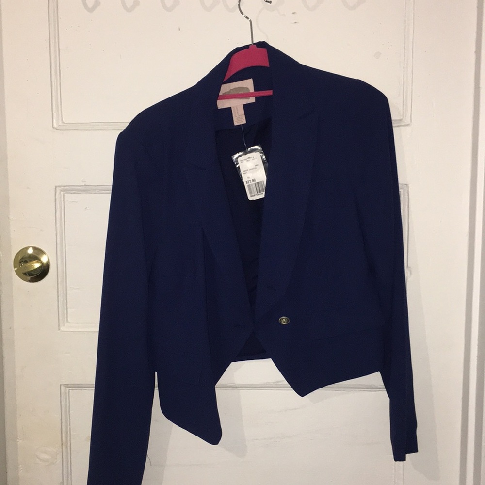 ** must go ** Navy Business Professional Jacket